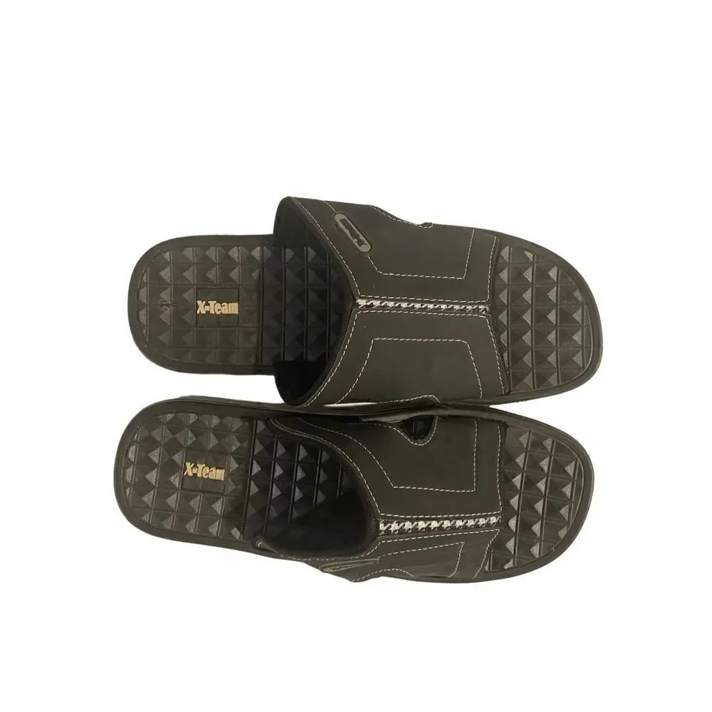 X-Team mens slip on sandals